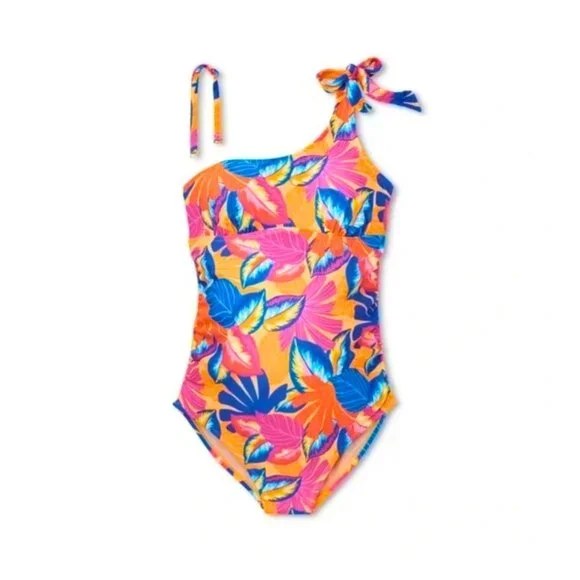 Isabel Maternity Floral Swimsuit Size M Ingrid & Isabel NWT - Picture 4 of 6